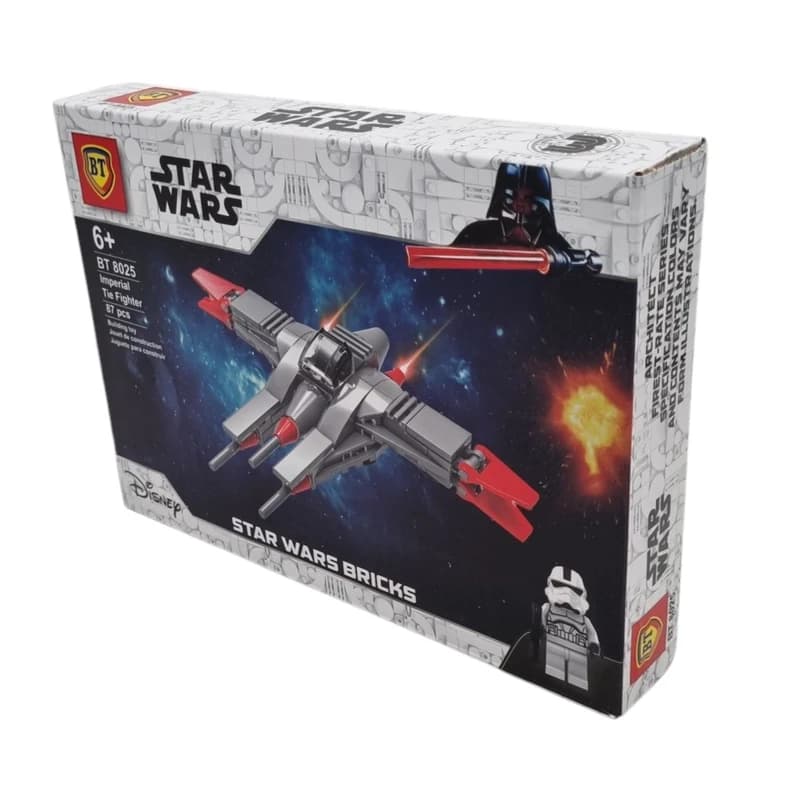 ساختنی مدل جنگ ستارگان طرح Imperial Tie Fighter کد BT8025 — تصویر ۲