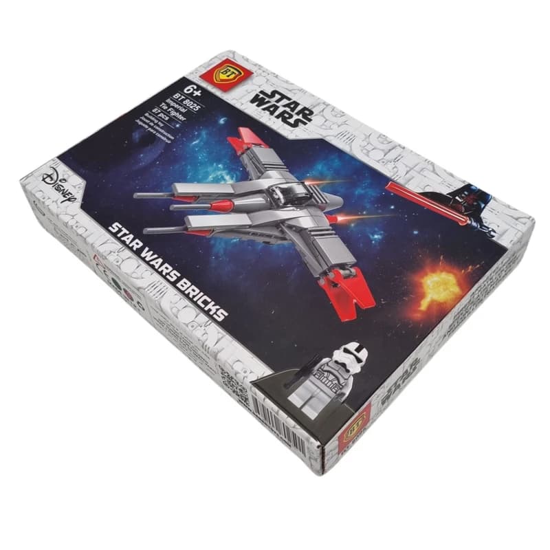 ساختنی مدل جنگ ستارگان طرح Imperial Tie Fighter کد BT8025 — تصویر ۳