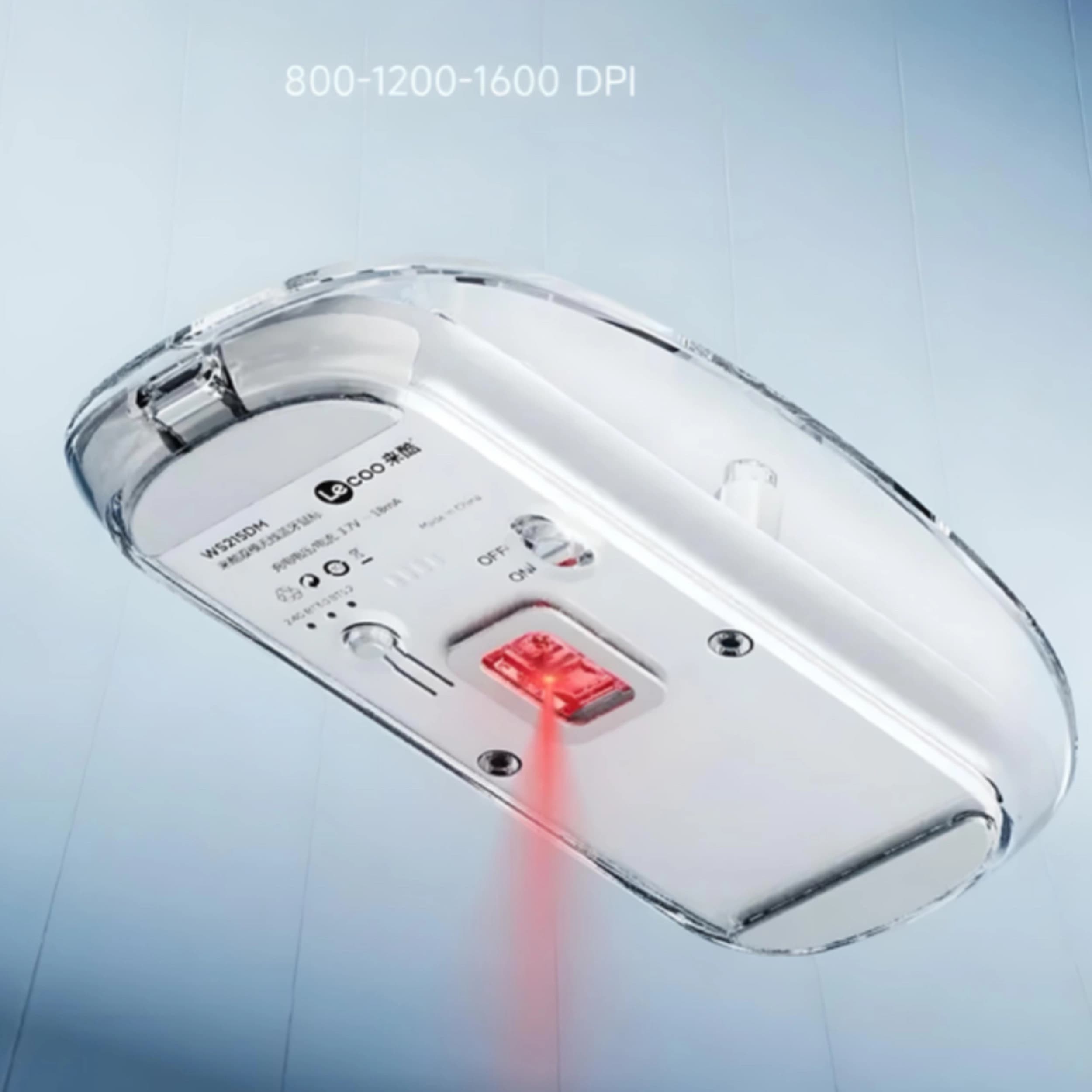 ماوس بی سیم لکو (Lecoo) مدل WS215 — تصویر ۳