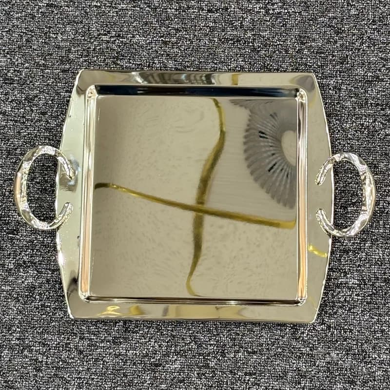 سینی تک مستطیل سیلور 4808