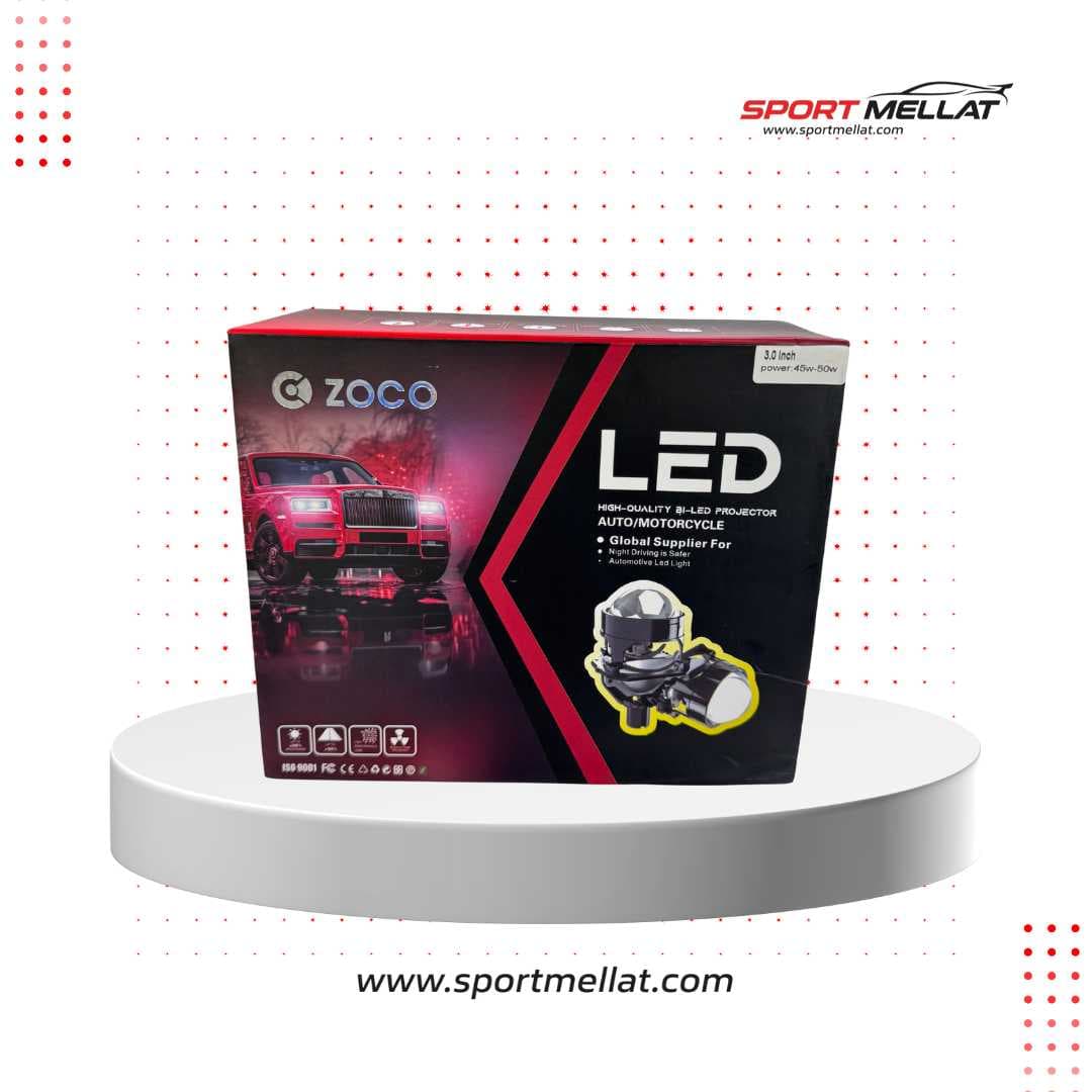 لنز مخصوص چراغ جلو سایز2/5 پژو 207 برندZOCO — تصویر ۲