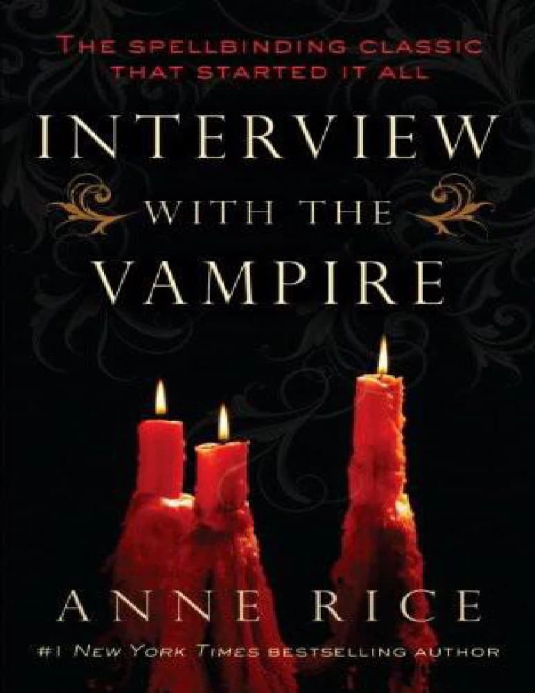 کتاب Interview with the Vampire | مصاحبه با خون‌آشام اثر آن رایس نسخه PDF انگلیسی