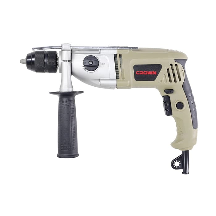 دریل چکشی گیربکسی کرون 810 وات مدل CT10067 — تصویر ۲