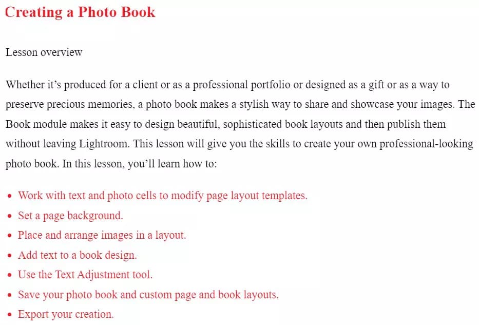 کتاب Adobe Photoshop Lightroom Classic Classroom in a Book 2024 Release — تصویر ۳
