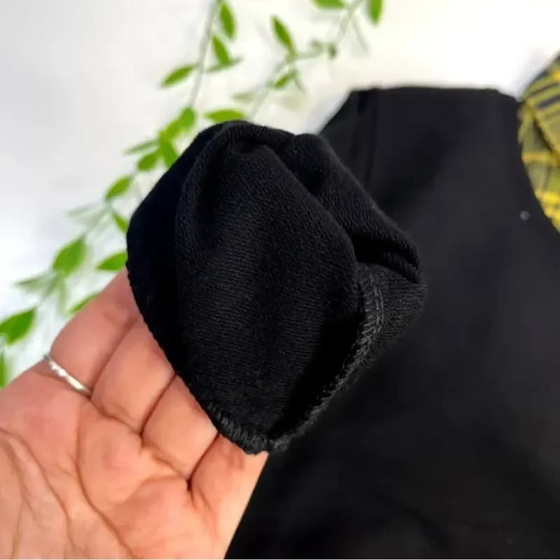 دورس یقه دار پسرانه سایز 45 جنس دورس دو نخ آستین بلند — تصویر ۳