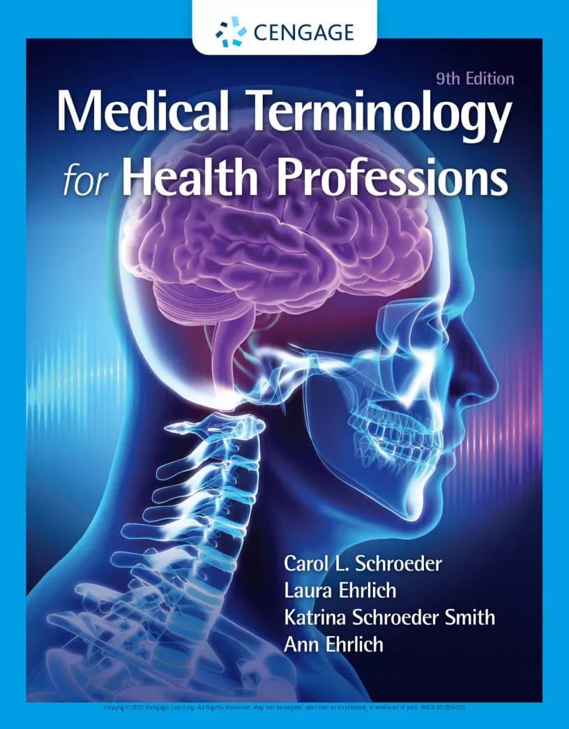 کتاب Medical Terminology for Health Professions