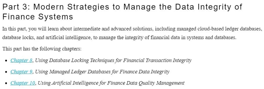 کتاب Managing Data Integrity for Finance — تصویر ۴