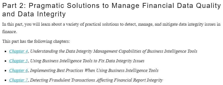 کتاب Managing Data Integrity for Finance — تصویر ۳