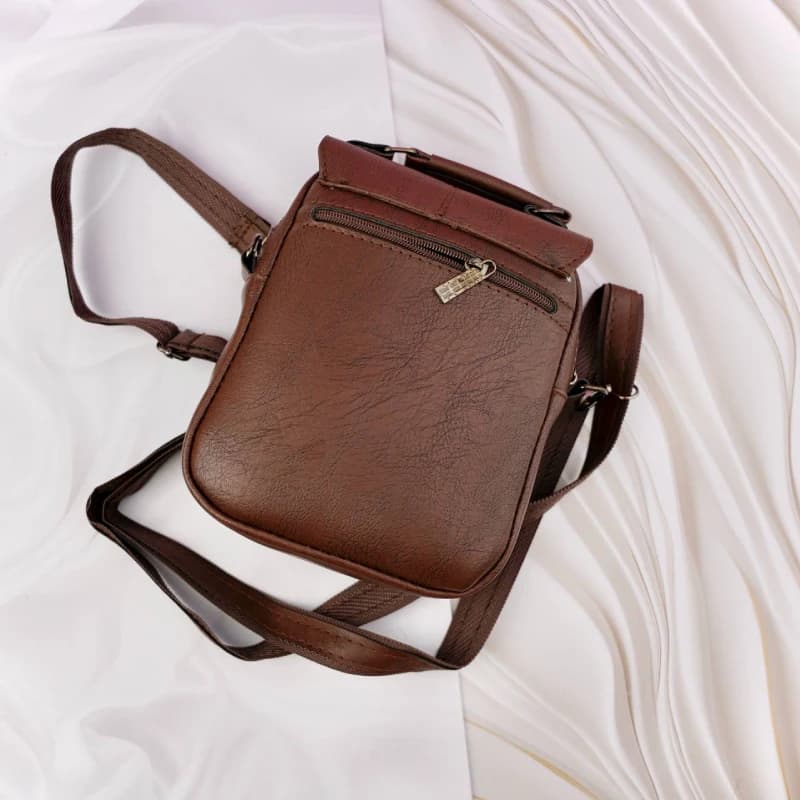 کیف دوشی قفلی کوچک مردانه 10-310 — تصویر ۵