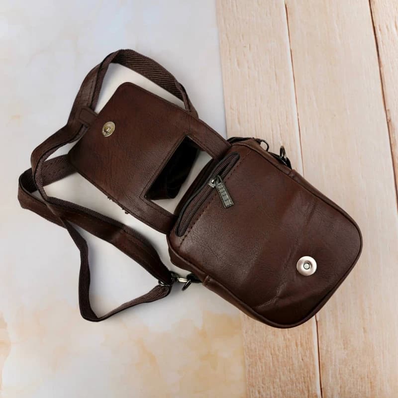 کیف دوشی کوچک سگک دار مردانه 9-310 — تصویر ۵