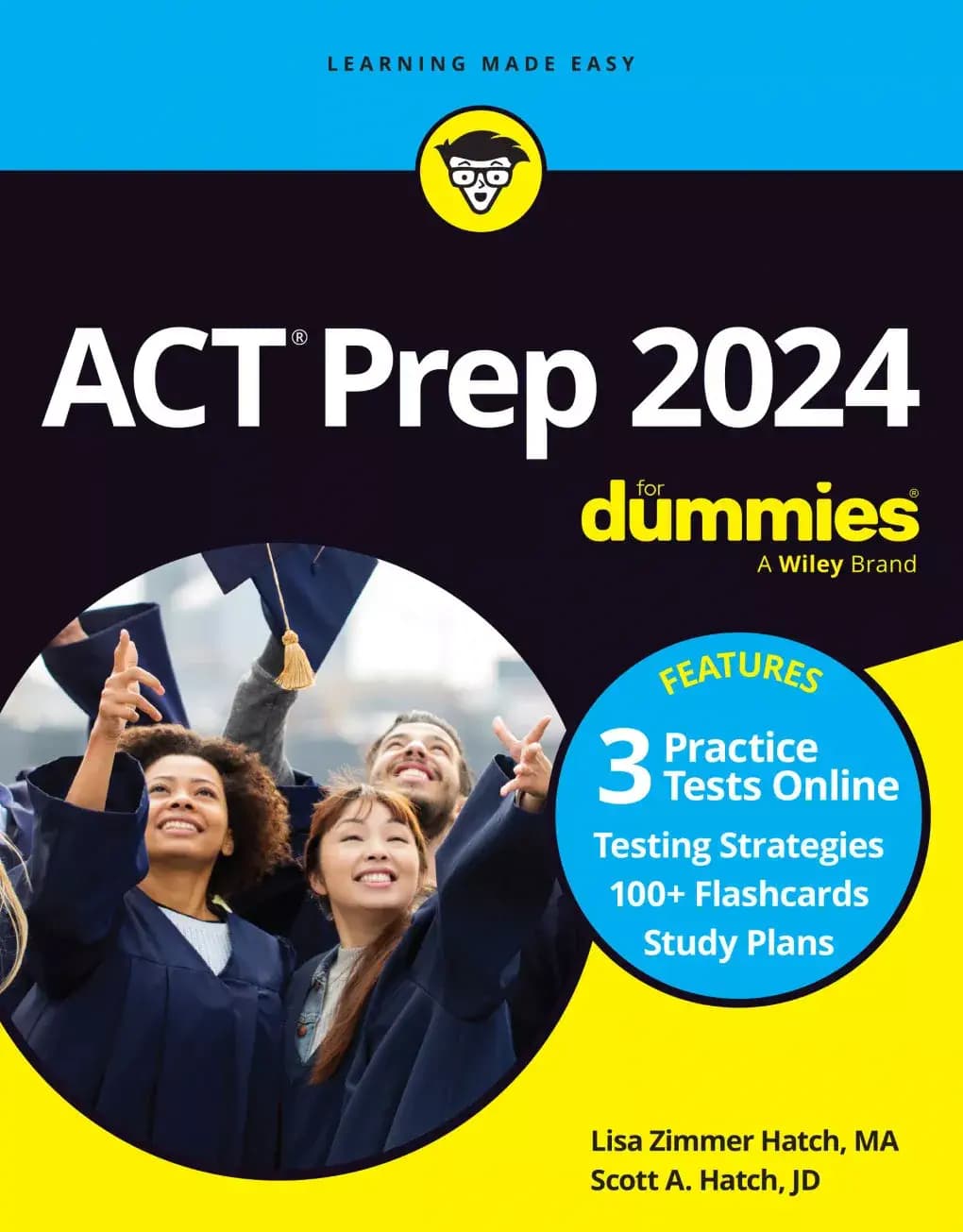 کتاب ACT Prep 2023 For Dummies with Online Practice