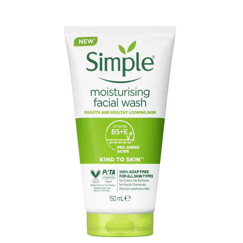 ژل شستشو صورت Moisturising Facial Wash سیم پل