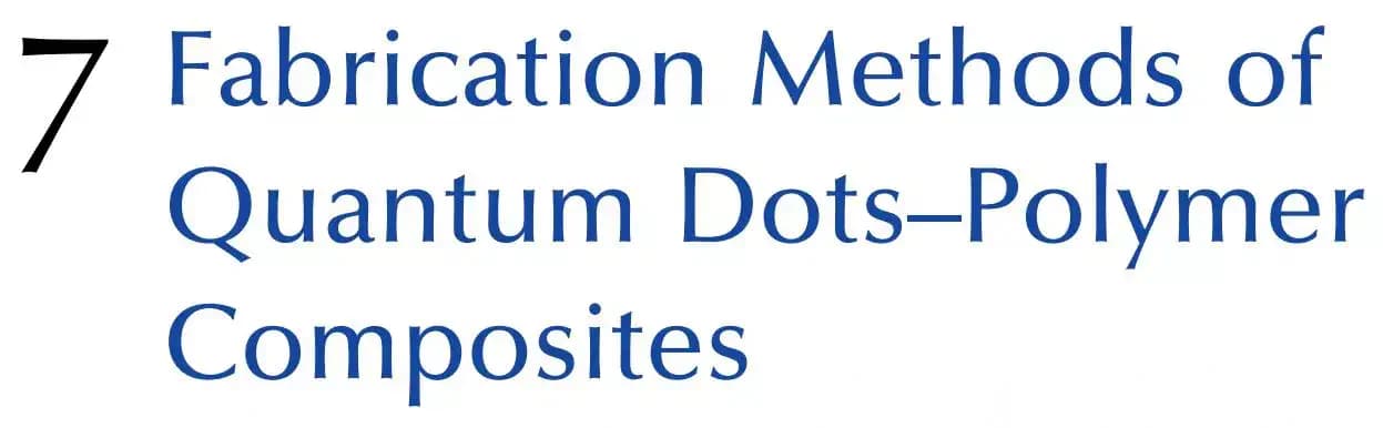 کتاب Quantum Dots and Polymer Nanocomposites — تصویر ۲