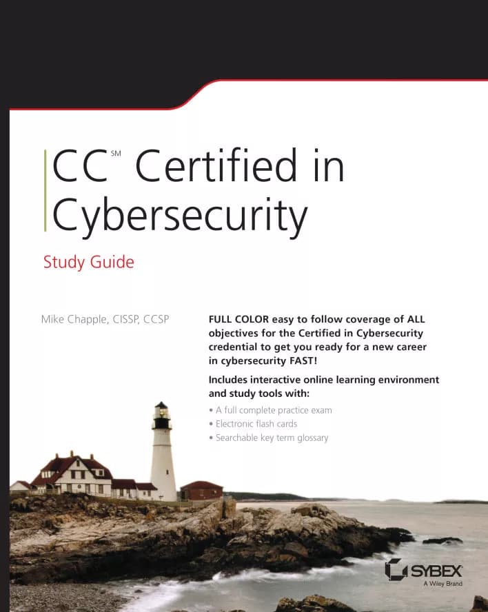 کتاب CC Certified in Cybersecurity Study Guide