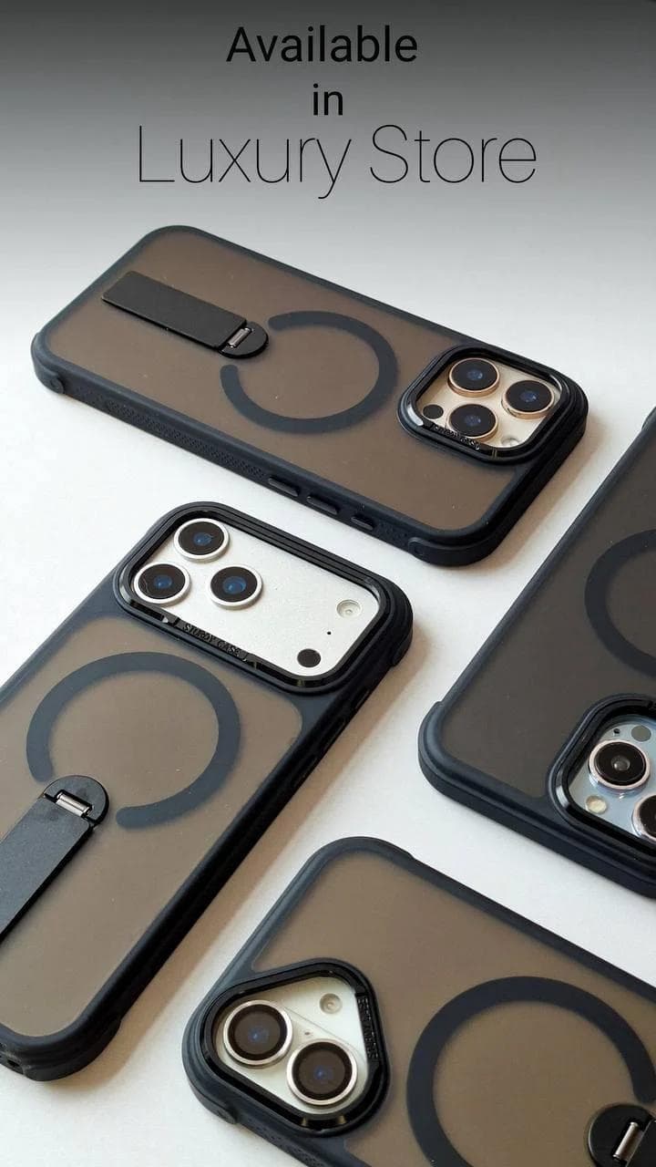 قاب Sturdy Case طرح استند دار گوشی آیفون 16 — تصویر ۳