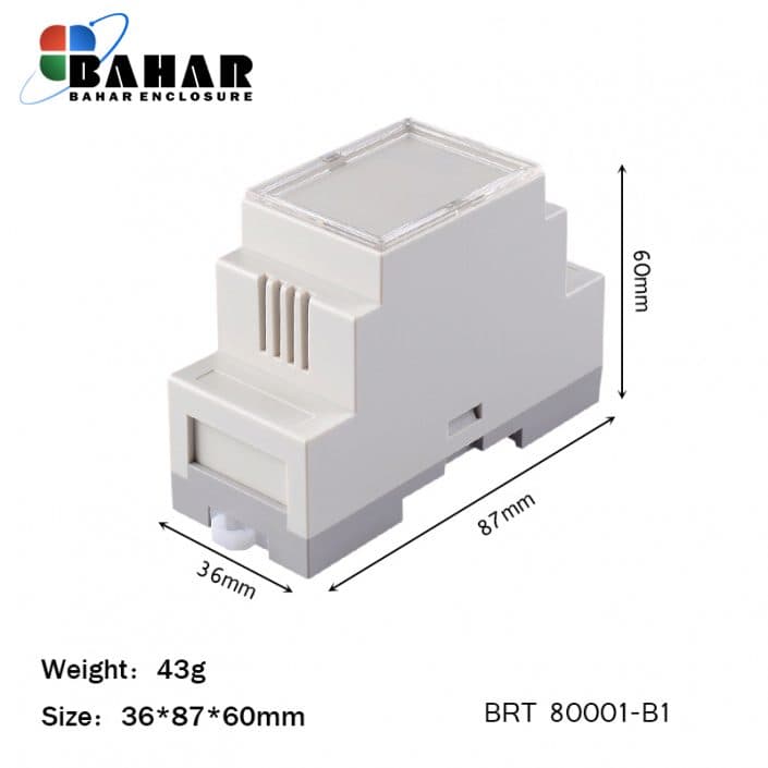 BRT 80001-B1 جعبه پلاستیکی ضد حریق ریلی