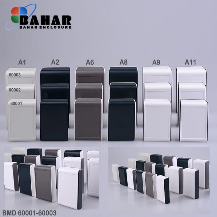 BMD 60003-A6 جعبه تمام پلاستیکی رومیزی — تصویر ۴