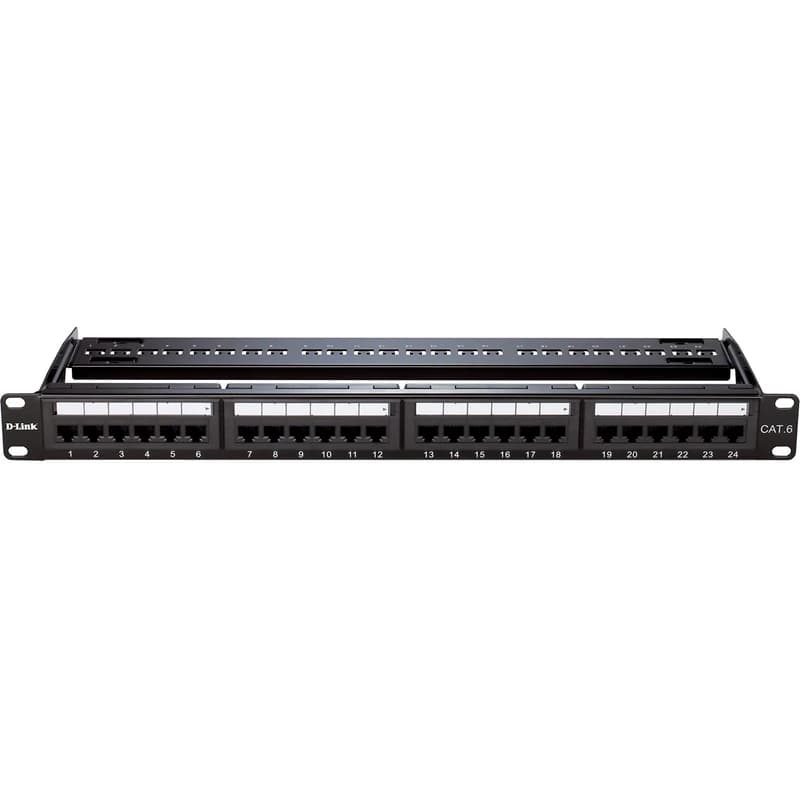 پچ پنل لود 24 پورت Cat6 UTP دی-لینکNPP-C61BLK241 — تصویر ۶
