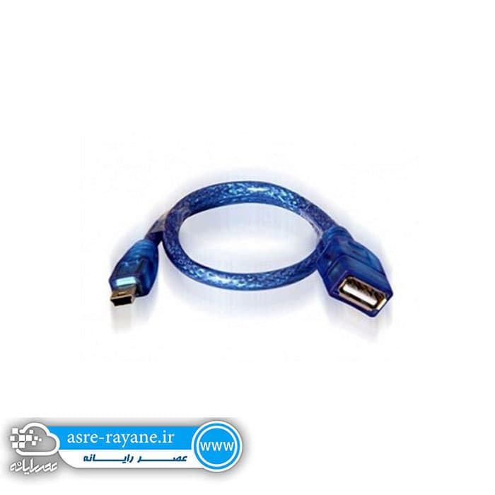 کابل 20 سانتی ذوزنقه به مادگی USB