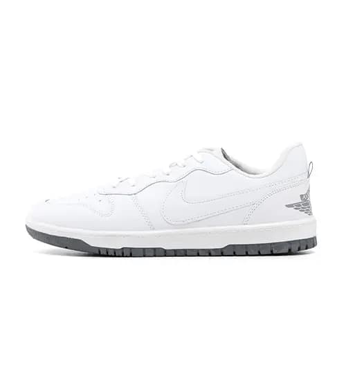 کفش روزمره مردانه Nike چرم مصنوعی سفید بنددار مدل 49136