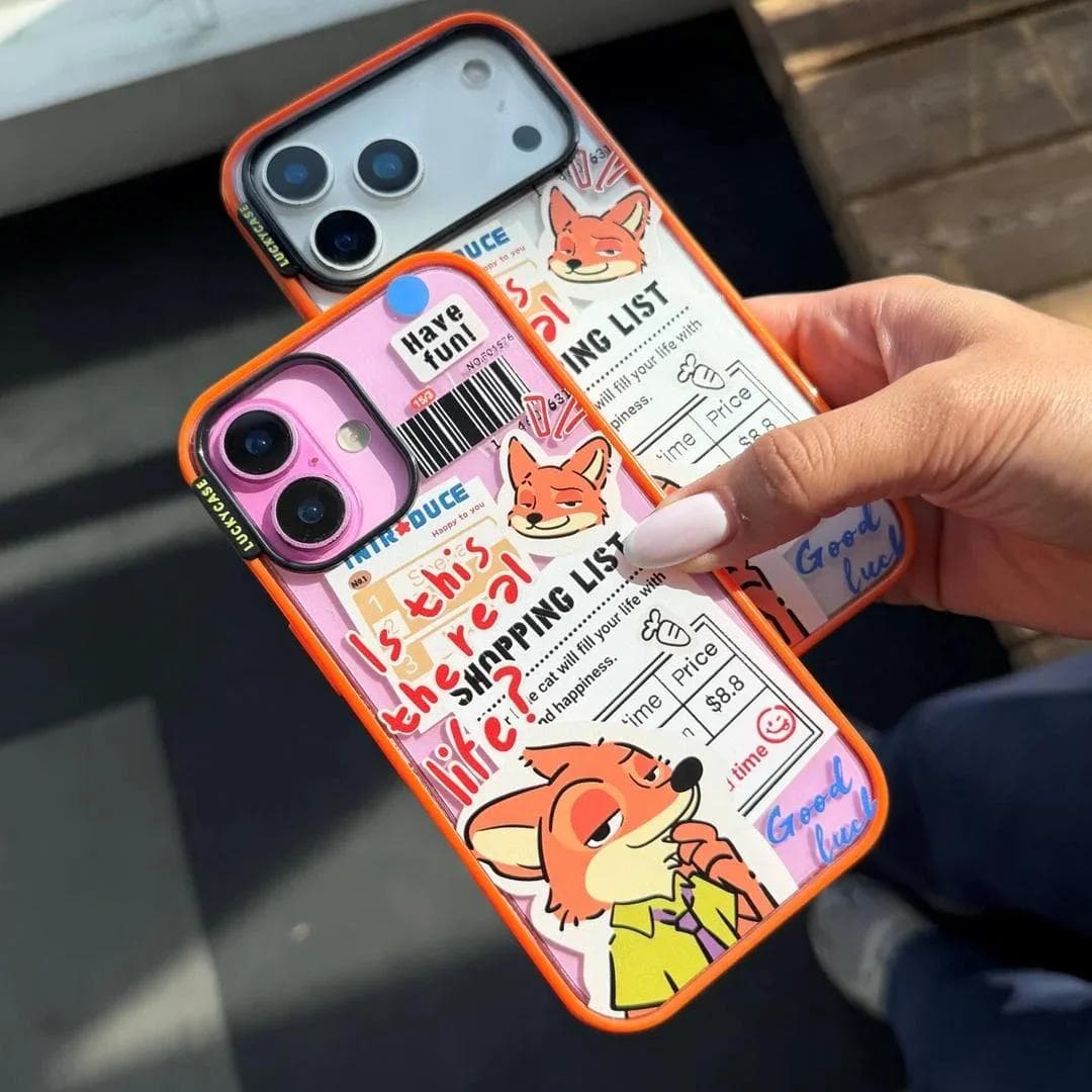قاب Zootopia طرح روباه گوشی آیفون 17 پرومکس — تصویر ۳