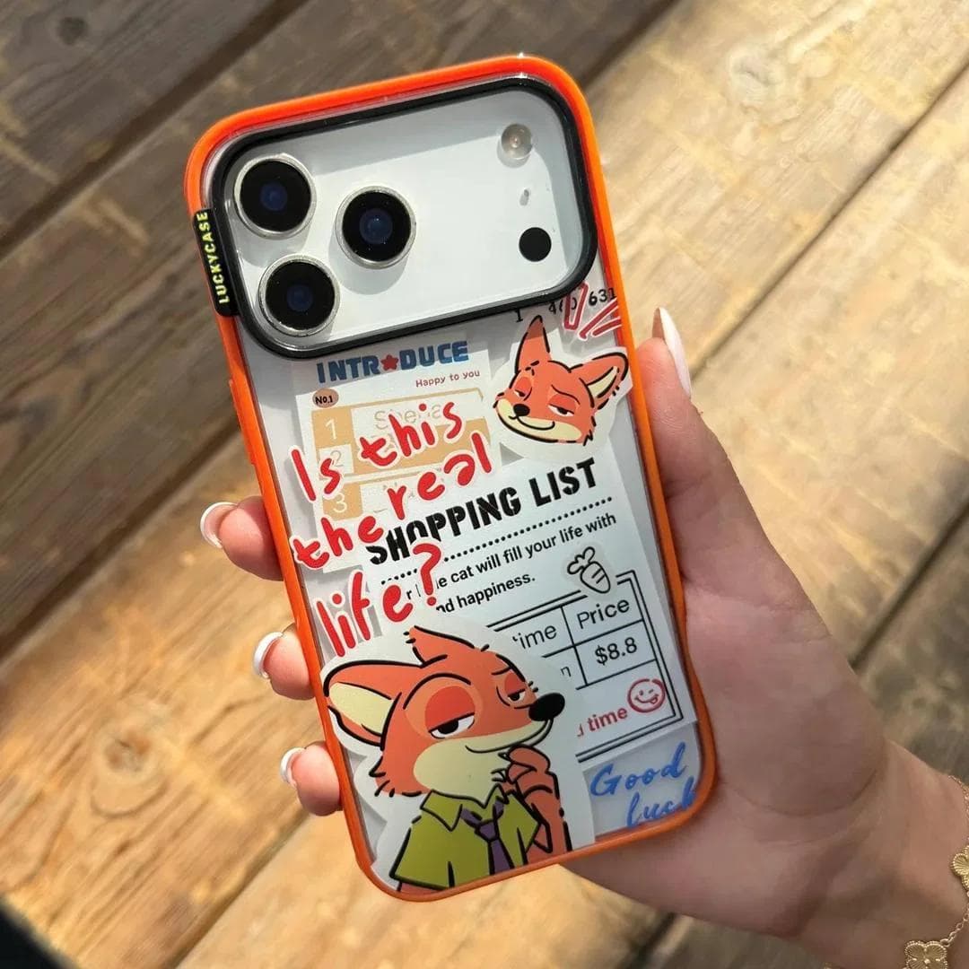 قاب Zootopia طرح روباه گوشی آیفون 16 پرومکس — تصویر ۲