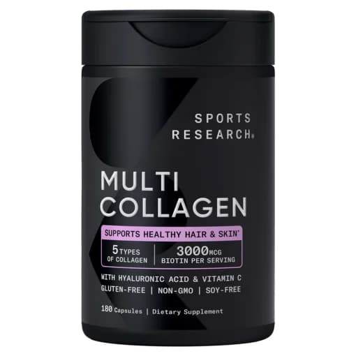 کمپلکس مولتی کلاژن اسپرت ریسرچ Sports Research Multi Collagen Complex