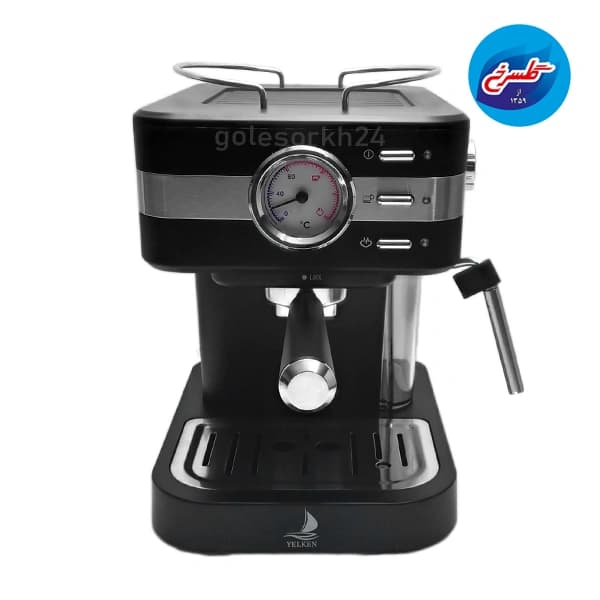 اسپرسوساز یلکن مشکی مدل ESY-6000 — تصویر ۵