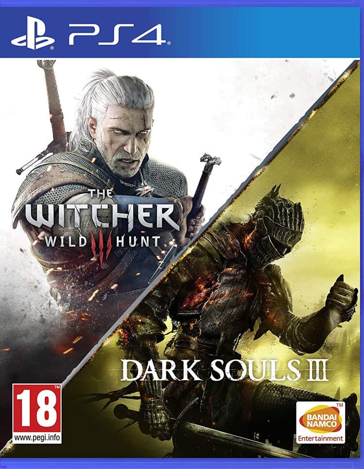 بازی witcher 3 dark souls 3 bundle برای PS4