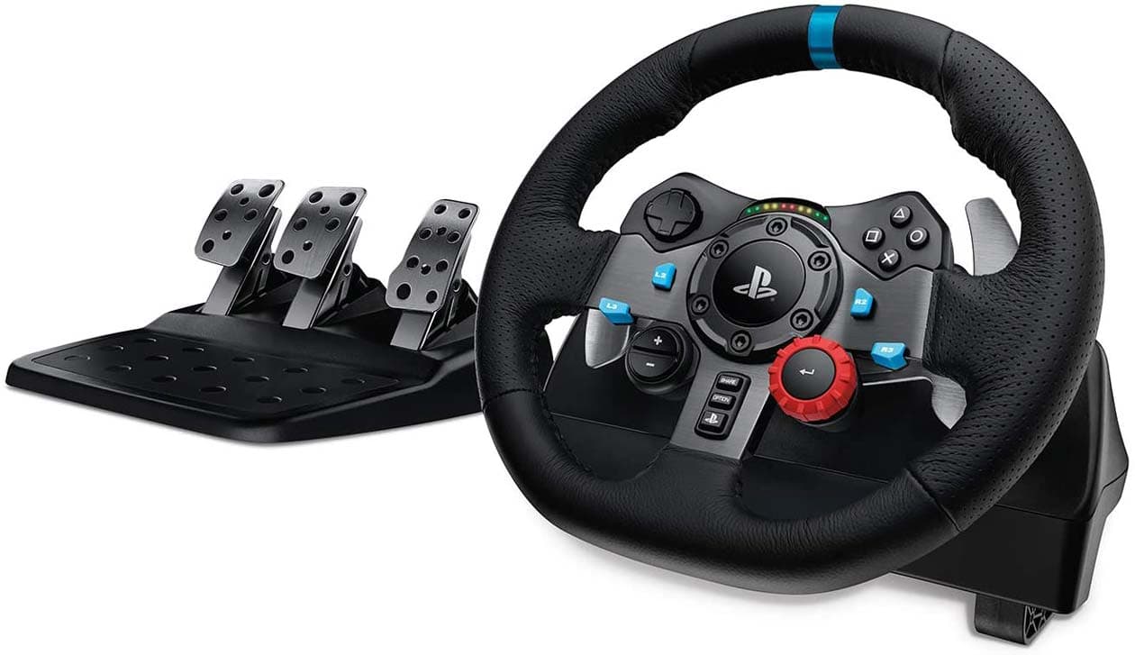 فرمان بازی Logitech G29 Racing Wheel and Pedals,PS3, PS4 , PS5 — تصویر ۸