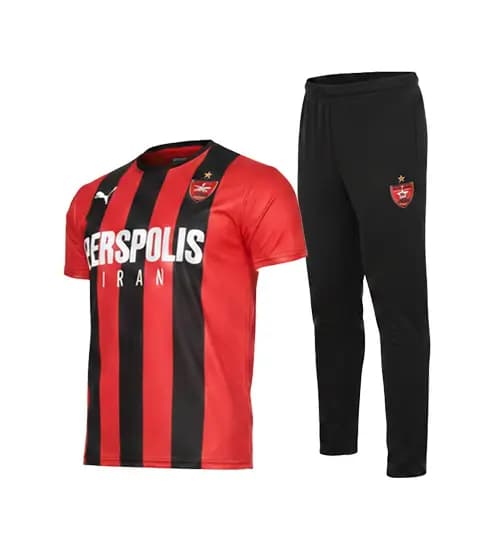 ست مردانه تیشرت و شلوار Puma پرسپولیس مدل 49433