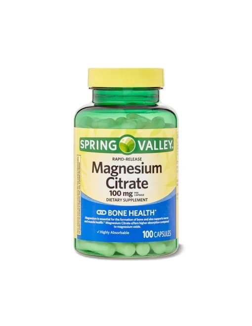 منیزیم سیترات اسپرینگ والی Spring Valley Magnesium Citrate