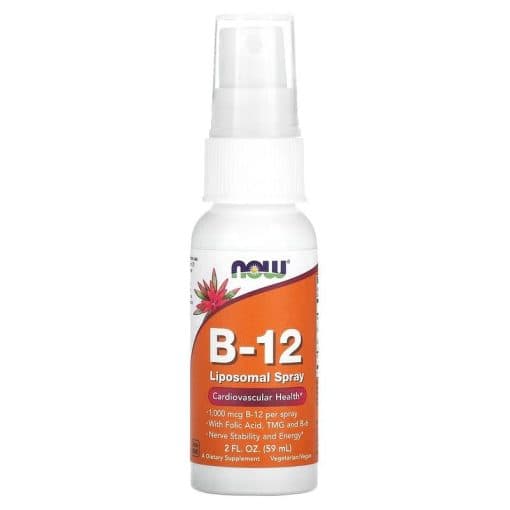 اسپری ویتامین ب 12 ناو Now Vitamin B12 Liposomal spray