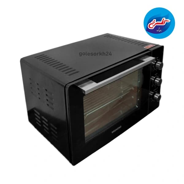 آون توستر ویکند مشکی مدل WK-2520B — تصویر ۳