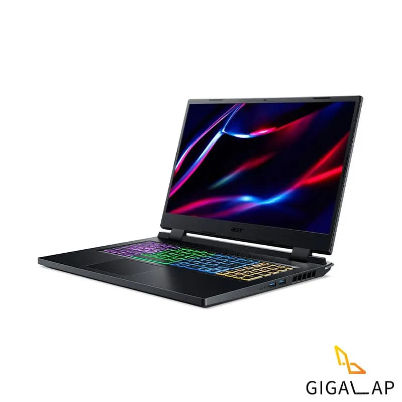 لپ تاپ گیمینگ ACER NITRO AN517 مدل I7 12700H 16GB 1TB SSD 8GB RTX 4060 17,1 2K IPS 165Hz — تصویر ۴