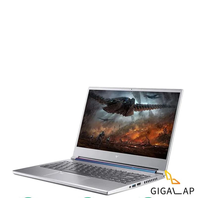 لپ تاپ گیمینگ ACER PREDATOR TRITON 14 مدل I7 11370H 16GB 1TB SSD 6GB RTX 3060 14,1 INCH FHD 144Hz — تصویر ۳