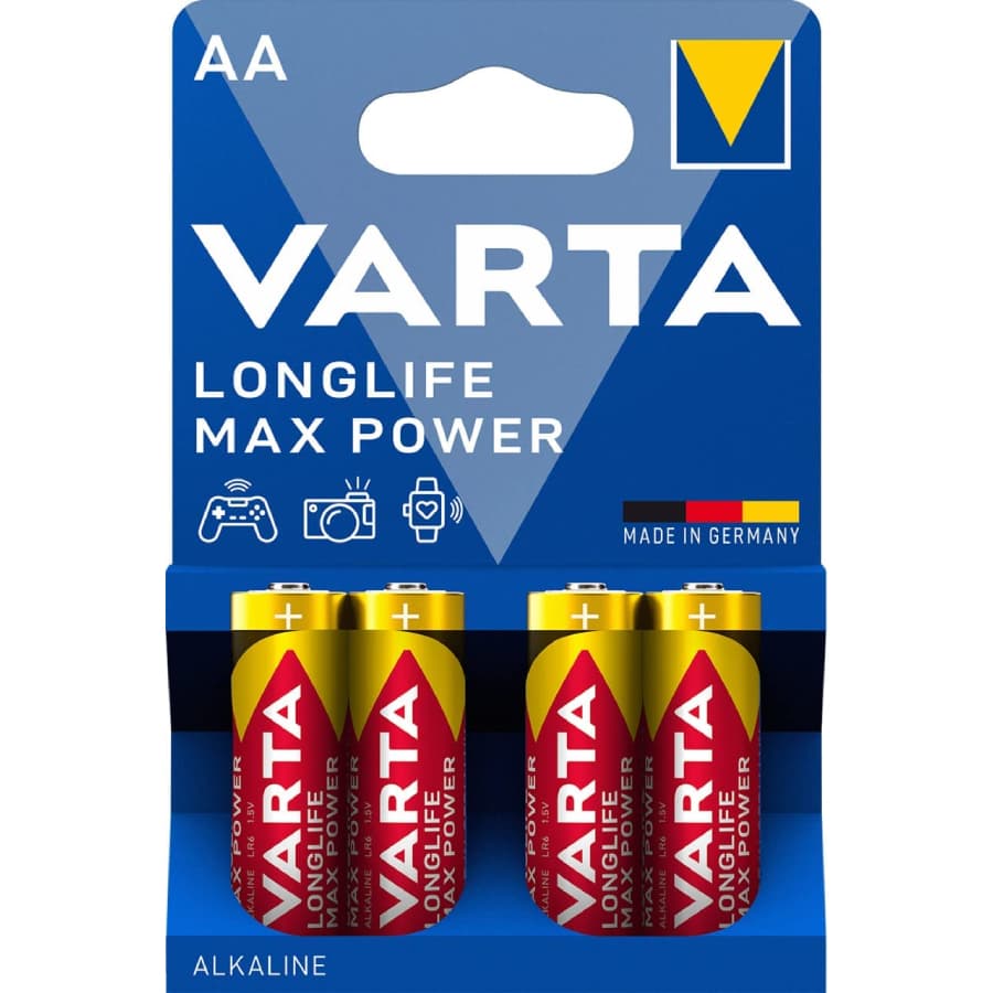 باتری قلمی وارتا مدل Power Max – LR6 بسته چهار عددی