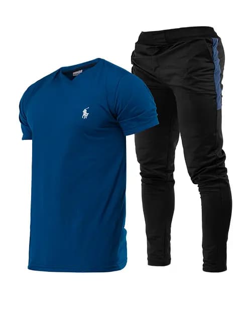 ست تیشرت و شلوار مردانه Polo مدل 38093