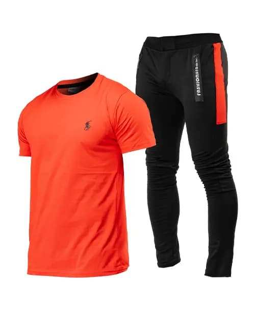 ست تیشرت و شلوار مردانه Polo مدل 38098
