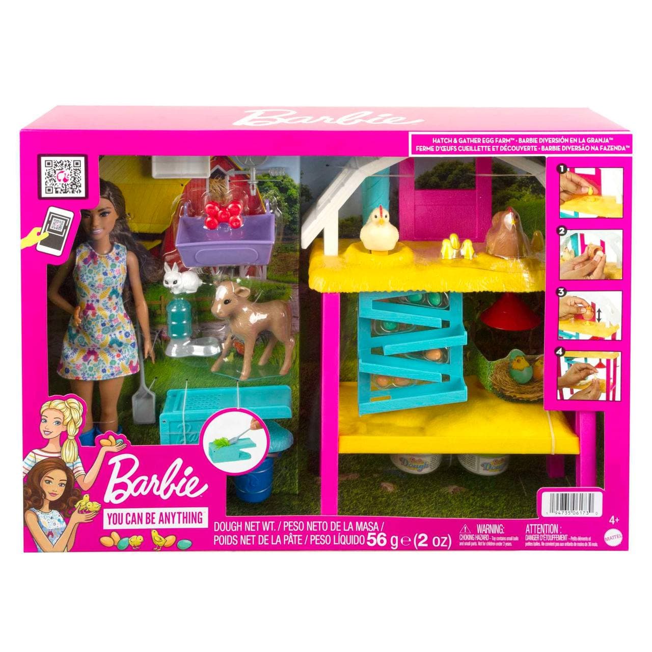 عروسک باربی با مزرعه Mattel — تصویر ۶