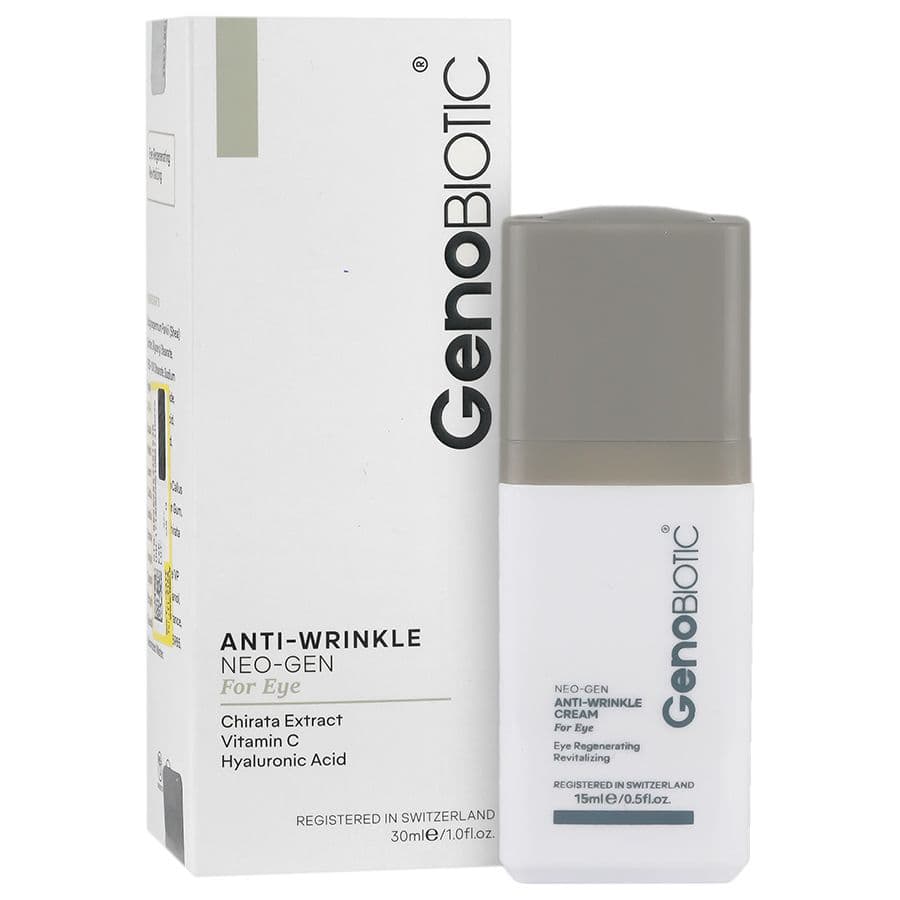 کرم ضد چروک دور چشم ژنوبایوتیک Genobiotic حجم (15ml)