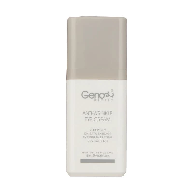 کرم ضد چروک دور چشم ژنوبایوتیک Genobiotic حجم (15ml) — تصویر ۲