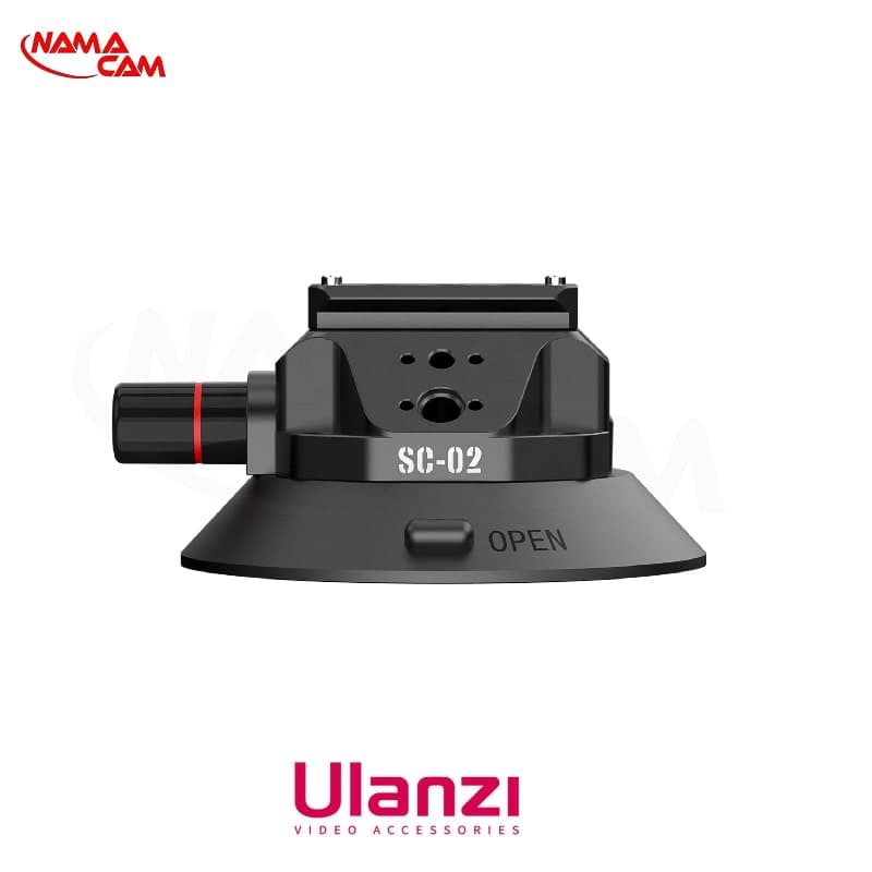 ساکشن کاپ بادی نگهدارنده موبایل و دوربین ورزشی sc02 اولانزی Ulanzi SC-02 — تصویر ۲