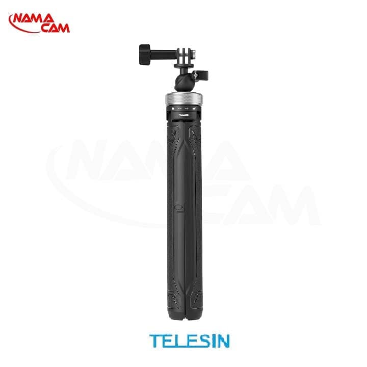 سه‌پایه مونوپاد 150 سانتی متر تلسین – TELESIN Tripod Selfie Stick — تصویر ۷