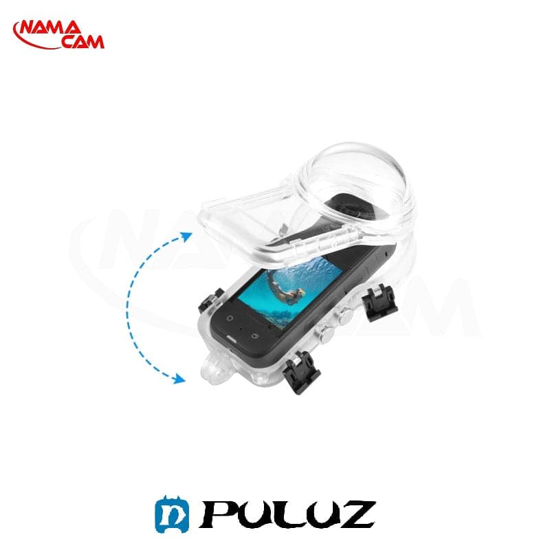 قاب ضد آب اینستا360 ایکس 3 – PULUZ Invisible Dive Case For Insta360 X3 — تصویر ۳