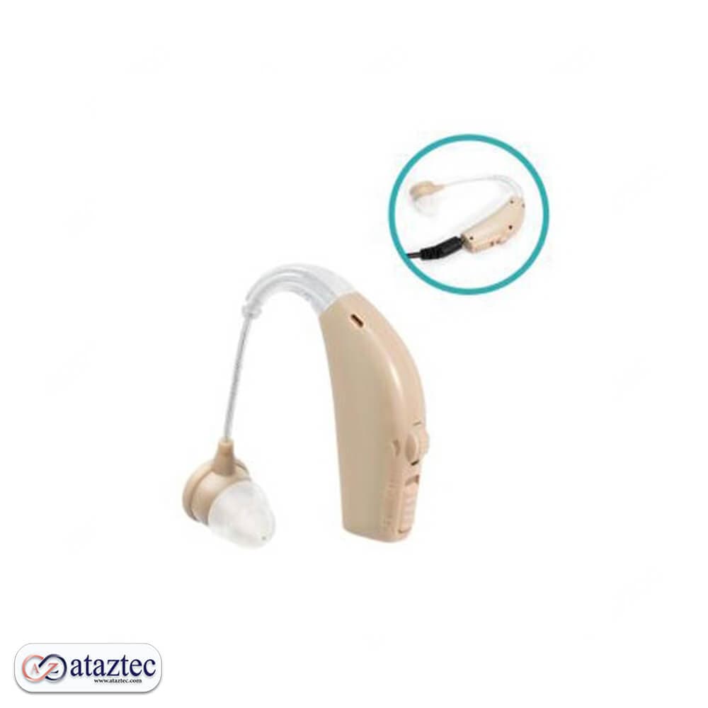 سمعک دو گوش GM-106 | با قابلیت کاهش نویز پیشرفته | تجربه شنوایی بی‌نظیر در محیط‌های شلوغ — تصویر ۵