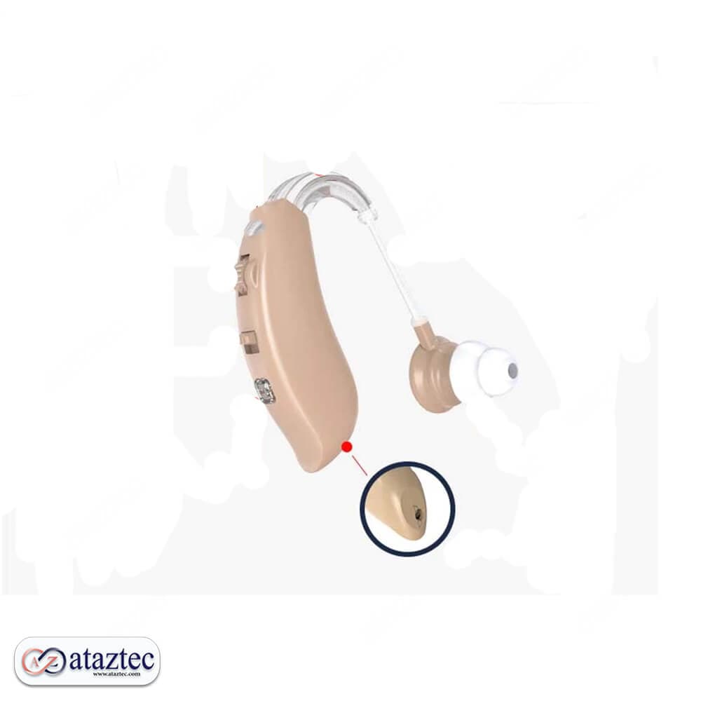 سمعک دو گوش GM-106 | با قابلیت کاهش نویز پیشرفته | تجربه شنوایی بی‌نظیر در محیط‌های شلوغ — تصویر ۶