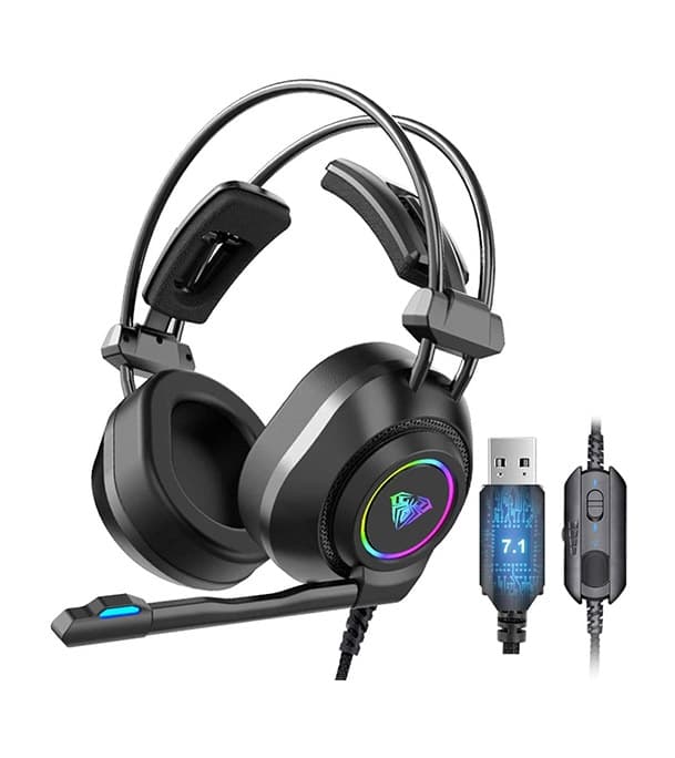 هدست گیمینگ با سیم آئولا مدل AULA S600