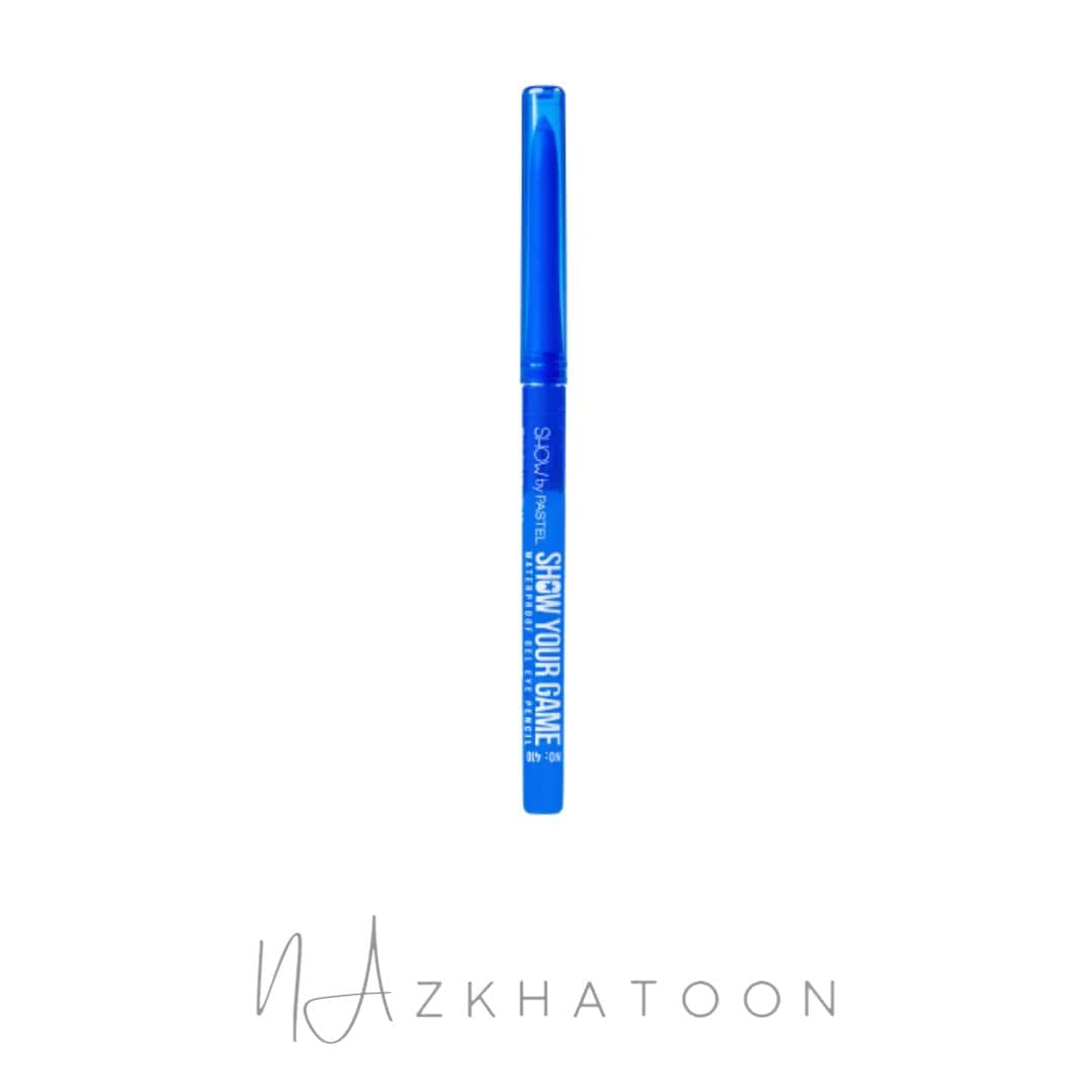 مداد چشم ژلی پیچی پاستل شماره 410 آبی | Show By Pastel Waterproof Gel Eyeliner 410