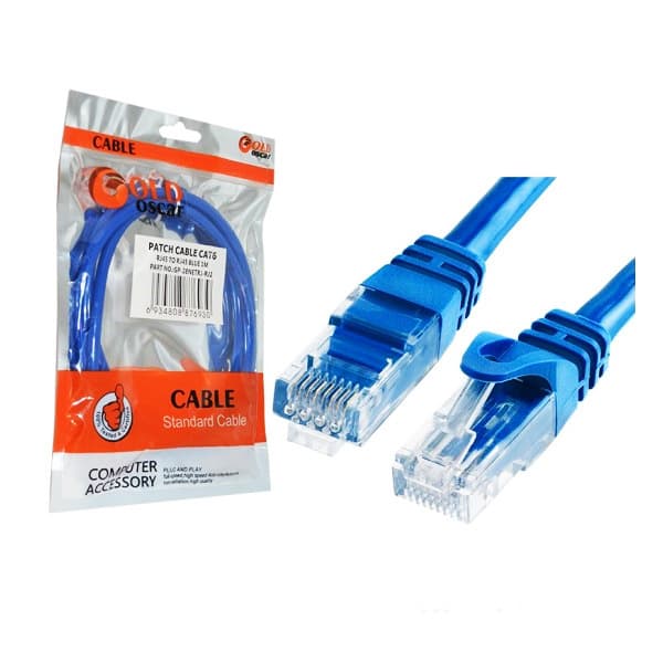 کابل شبکه 10 متری OSCAR CAT6